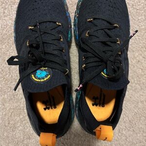 Under Armour Black Athletic Shoes- Day of the Dead